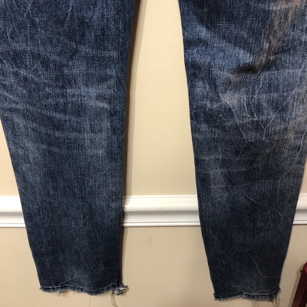 American Eagle Embroidered Patch Jeans - image 8